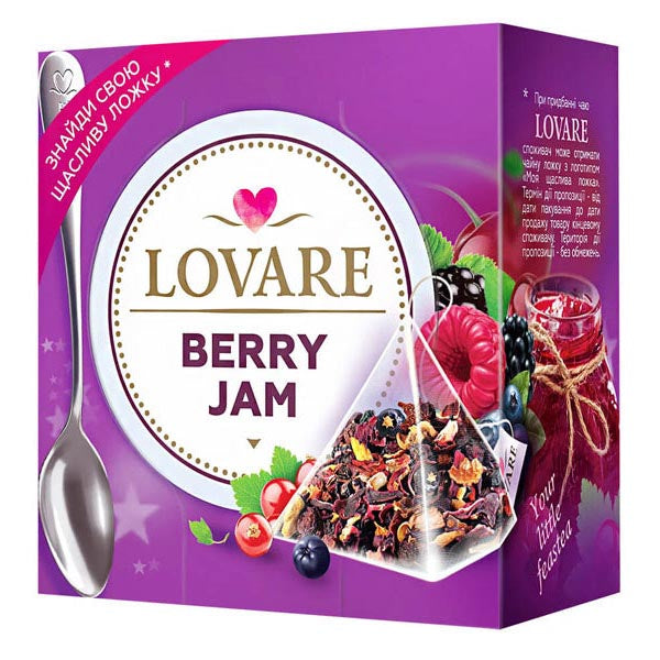 Tea Floral Berry Jam – 3D – 15 Tea Bags